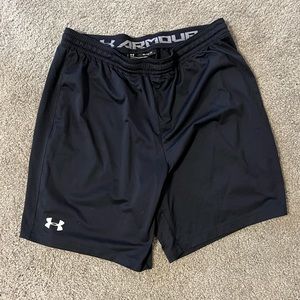 Men’s black Under Armour shorts